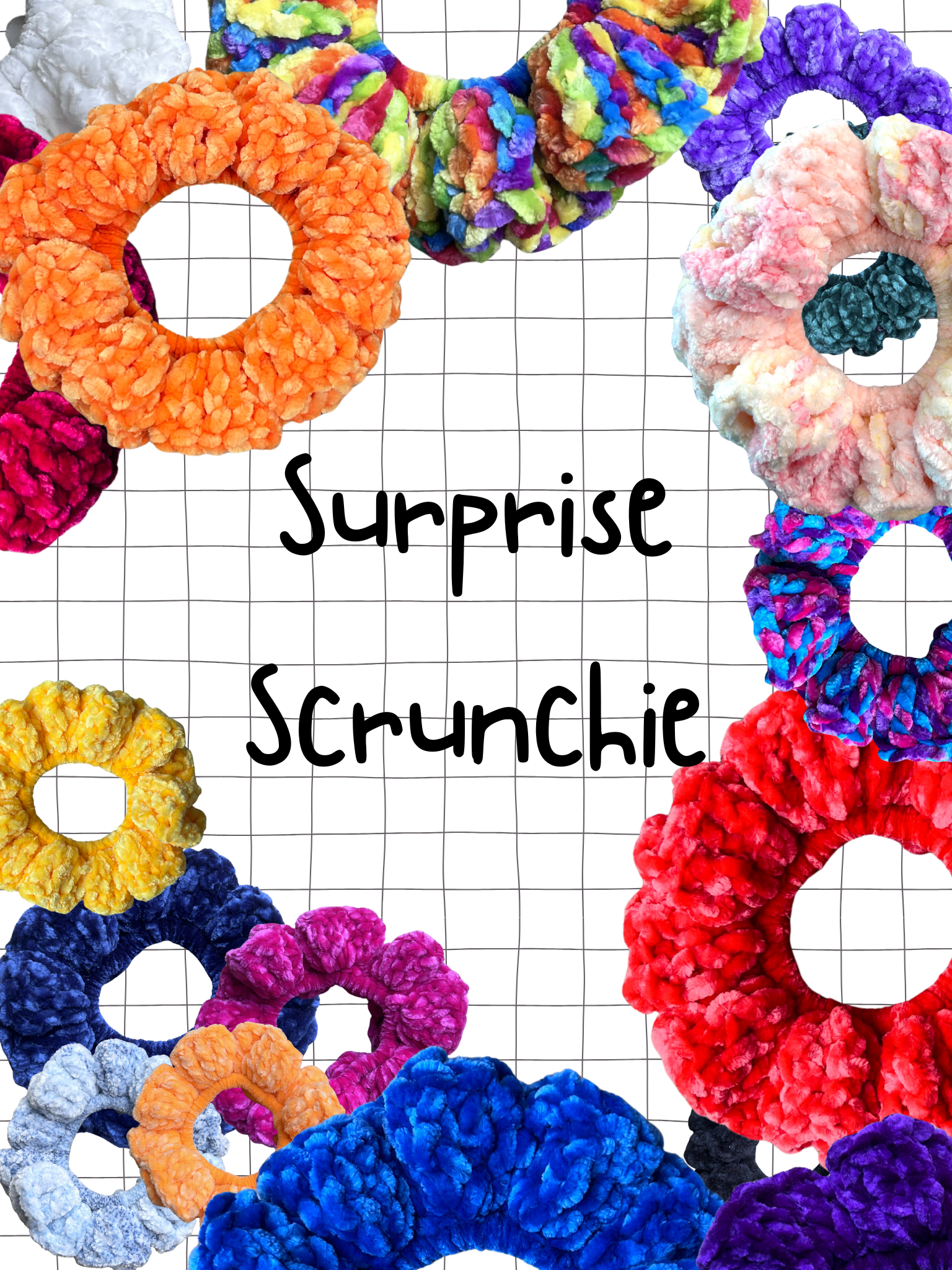 Handmade Velvet Scrunchie