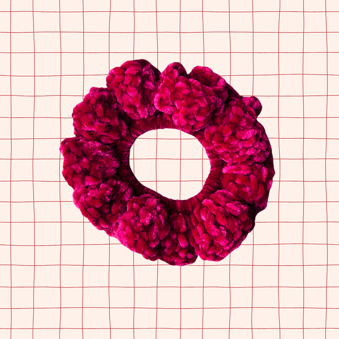 Handmade Velvet Scrunchie