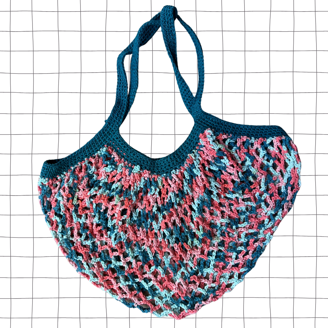Coral Sea Mesh Market Bag