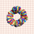 Rainbow Pride Velvet Scrunchie