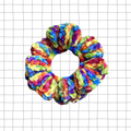 Rainbow Pride Velvet Scrunchie