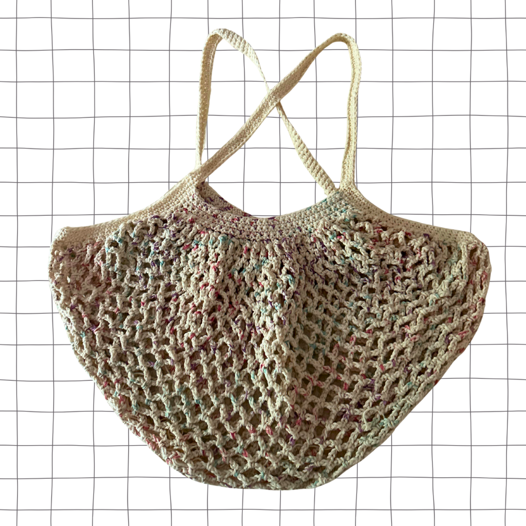 Confetti Mesh Market Bag