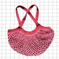 Coral Mesh Market Bag