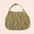Lemon Swirl Ombre Granny Stitch Bag