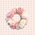 Patterned Velvet Scrunchie