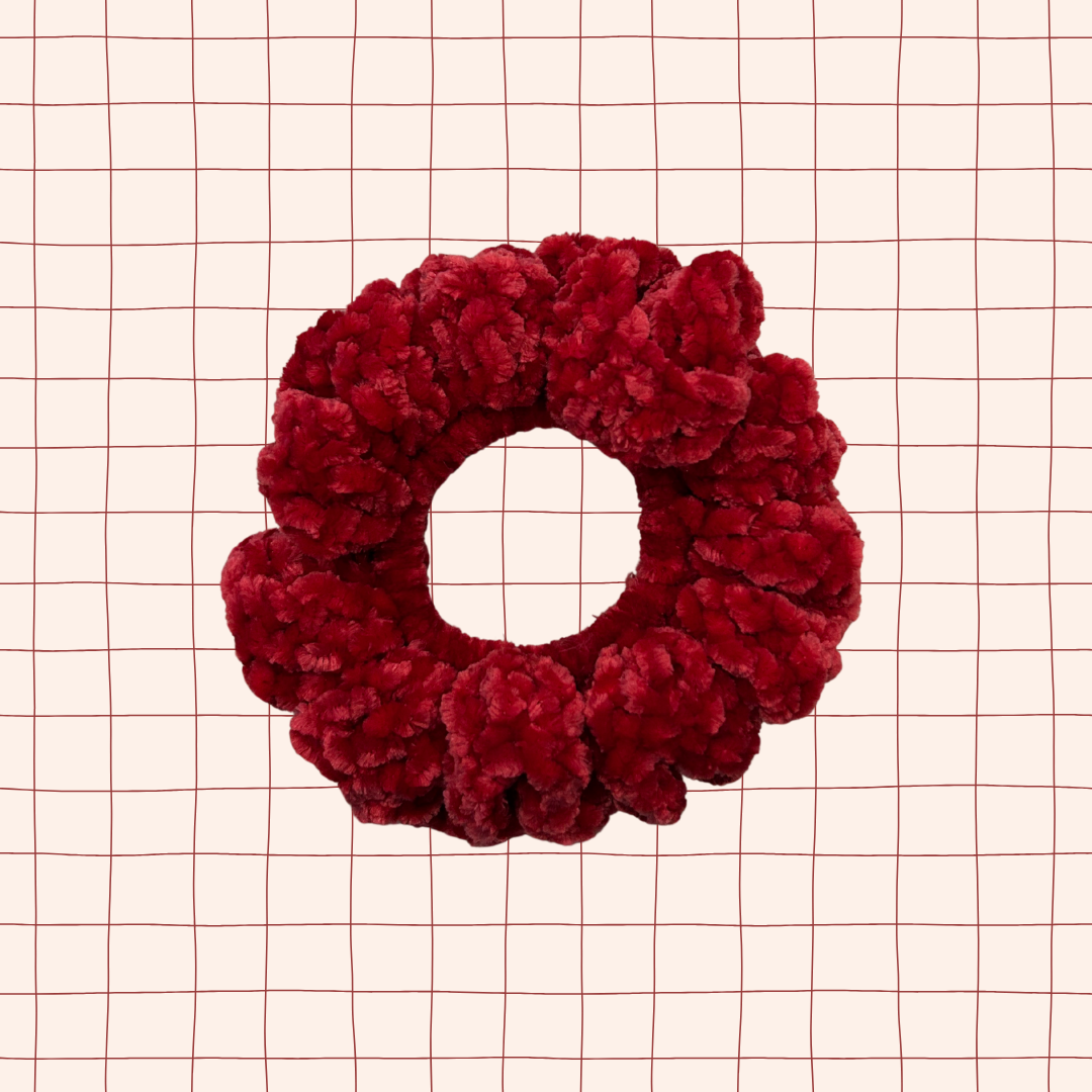 Handmade Velvet Scrunchie