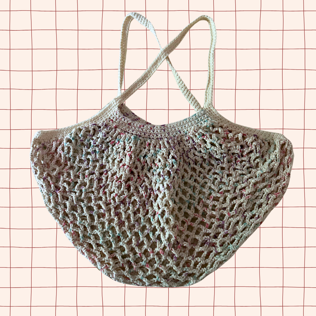 Confetti Mesh Market Bag